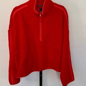 NWOT Old Navy Cropped Half Zip Fleece  XL